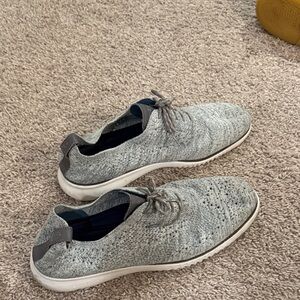 Cole Haan Gray Knit Men's Loafers